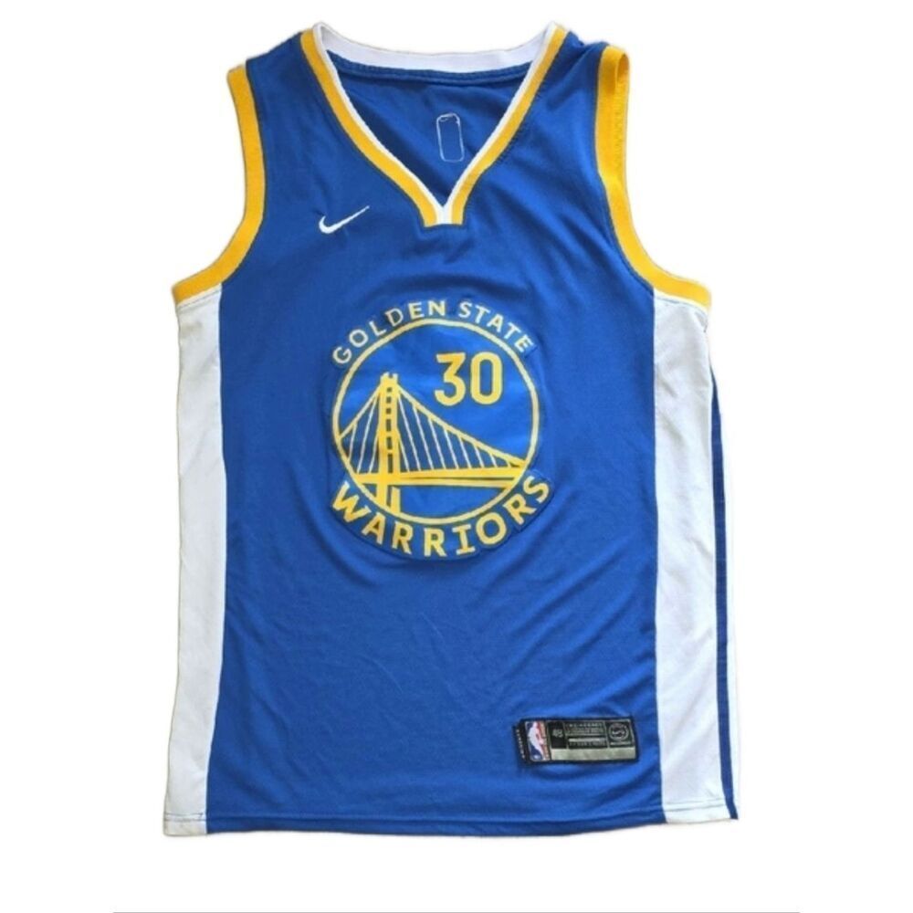 Nike Golden State Warriors Stephen Curry 30 Jersey.